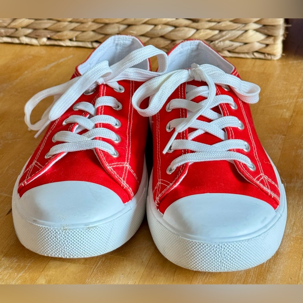 JOSINY Women’s Canvas Sneaker Lace-up Classic Casual Shoes